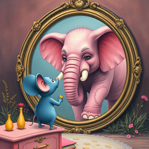 De Grote roze olifant ben je zelf